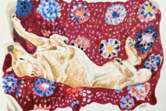 Rose on her Divan