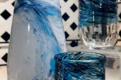 VanZanten_ChrisBlue-Vase-with-2-Goblets-Chris-Van-Zanten
